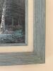 Original Signed Painting, Framed 20.5"x17" Approximately, Mountain River Snow Scene - 6