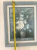 Original Framed 17"x20.5" Floral Still Life Painting - 3