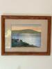 Framed Watercolor Landscape Painting, 12"x 15.5" Framed