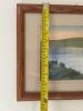 Framed Watercolor Landscape Painting, 12"x 15.5" Framed - 3