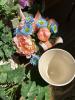 Artificial Mixed Floral Arrangements, Wicker Baskets, Count of 15 - 3