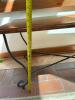 Wood and Metal Coffee Table with Scroll Legs - 6