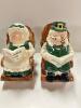 Irish-Themed Collectibles Lot: Schmid Music Box, Mugs, Ceramic Figurines - 6