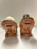 Irish-Themed Collectibles Lot: Schmid Music Box, Mugs, Ceramic Figurines - 7