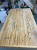 Heavy-Duty Woodworking Workbench with Integrated Vise, 66"x44"x36" - 3