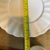 White Ceramic Soup Tureen Set with Underplate & Ladle - 7