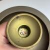3 Solid Brass Candle Holders: Chamberstick & 2 Square Candlesticks - 6