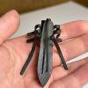 Small Hand-Forged Metal Grasshopper Figurine - 2