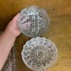 Pressed & Cut Glass Dishes Lot - 6