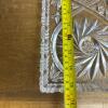 Pressed & Cut Glass Dishes Lot - 11