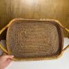 Pampered Chef Woven Selections Rectangular Basket with Handles - 2