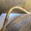 Pampered Chef Woven Selections Rectangular Basket with Handles - 5