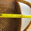 Pampered Chef Woven Selections Rectangular Basket with Handles - 7
