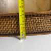 Pampered Chef Woven Selections Rectangular Basket with Handles - 8