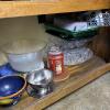 Kitchenware & Home Decor Cabinet Lot - 5