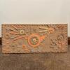 Three MCM Textured Wall Art Panels - 5