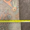 Three MCM Textured Wall Art Panels - 12