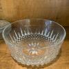 Pressed & Cut Glass Dishes Lot - 2