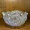 Pressed & Cut Glass Dishes Lot - 9