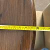 Solid Wood Oval Dining Table with 6 Upholstered Chairs - 10