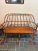 Ethan Allen Berkshire Bench &ndash; 58" Windsor Settee - 3
