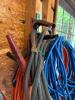 Heavy Duty Blue & Orange Extension Cords and Jumper Cable Set - 3