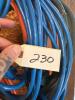 Heavy Duty Blue & Orange Extension Cords and Jumper Cable Set - 5