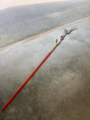 AMES 12 ft Manual Pole Tree Pruner Saw Combo