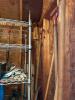 Assorted Garage & Garden Tools with Metal Shelving Unit - 6