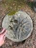 Metal Pedestal Sundial with Botanical Relief & Stepping Stones - 5