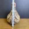 Mid-20th Century Hand-Painted Ceramic Bird Sculpture with Earth Tones and Stylized Details - 7
