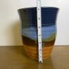 Sunset Canyon Pottery Blue/Brown Glazed Stoneware Vase - 6