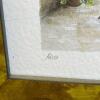 Pair of Framed Art Prints - Italian Courtyard Scenes Roma & Trastevere - 5