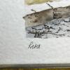 Pair of Framed Art Prints - Italian Courtyard Scenes Roma & Trastevere - 10