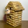Handmade Decorative Wine Cork Birdhouse by S. Jackson