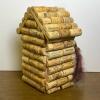 Handmade Decorative Wine Cork Birdhouse by S. Jackson - 2