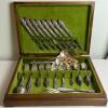 1847 Rogers Bros Adoration Flatware Set With Original Chest