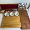 Assorted Cutlery And Charcuterie Board Set