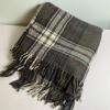 Highland Home Industries Muted MacDonald Wool Throw Blanket