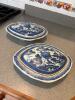 Pair of Chinese Blue Willow Covered Serving Dishes