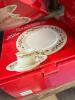 Bradlees Holly Yuletide Porcelain Holiday Dinnerware Sets - 10