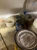 Workshop Lot: Nitrile Gloves, Scott Rags, Wood Finishes, Fasteners, Sandpaper, Wood Offcuts - 4