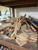 Workshop Lot: Nitrile Gloves, Scott Rags, Wood Finishes, Fasteners, Sandpaper, Wood Offcuts - 12