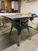 Sears Craftsman Contractor Table Saw with Large Attached Work Table
