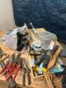 Mixed Lot Drafting Templates and Tools with Clamps, Sockets and Other Items