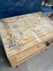 Rolling Cart Bench with Plywood Top and Lower Shelf - 2