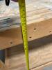 Rolling Cart Bench with Plywood Top and Lower Shelf - 5