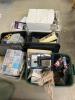 Mixed Lot Workshop Tools, Paint Supplies, Fasteners, Craftsman Drill Bits, Valspar Rollers, Organizers