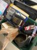 Mixed Lot Workshop Tools, Paint Supplies, Fasteners, Craftsman Drill Bits, Valspar Rollers, Organizers - 2