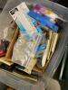 Mixed Lot Workshop Tools, Paint Supplies, Fasteners, Craftsman Drill Bits, Valspar Rollers, Organizers - 5